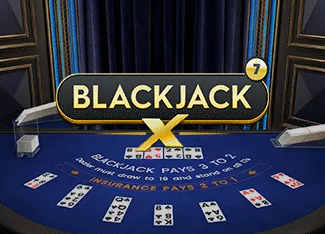 Blackjack X 7 - Azure - DELUXEPLAY88