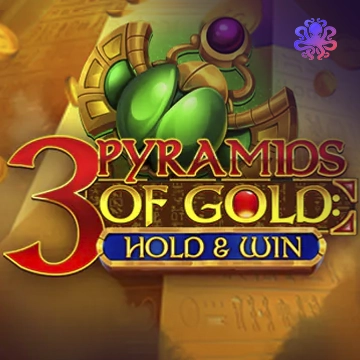 3 Pyramids of Gold: Hold & Win - DELUXEPLAY88
